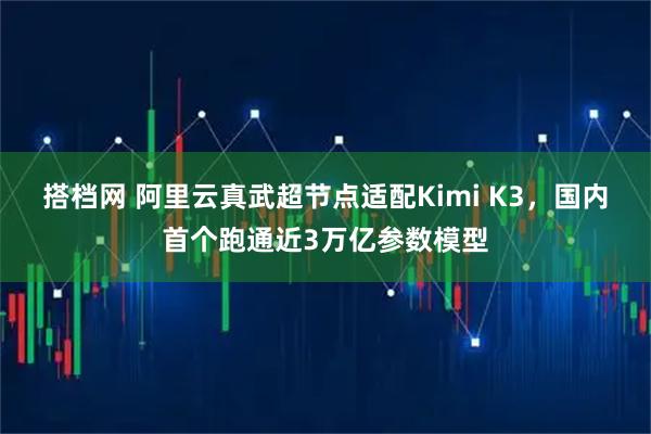搭档网 阿里云真武超节点适配Kimi K3，国内首个跑通近3万亿参数模型